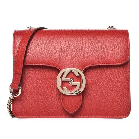 red crossbody bag gucci|Gucci cross shoulder bag.